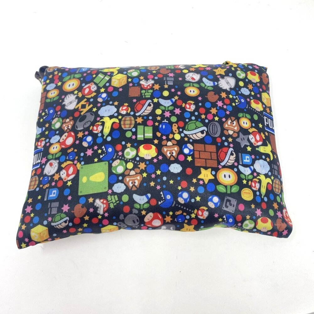 Reusable Foldable Shopping Tote Super Mario Print NWOT 19" x 16". B8 - Picture 6 of 8